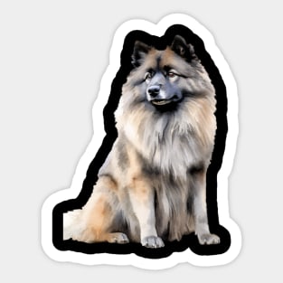 Keeshond Sticker